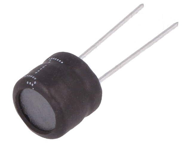 Smoorspoel: draadgewonden; THT; 8,2mH; 150mA; ±10%; Ø9,5x8,5mm Smoorspoel: draadgewonden; THT; 8,2mH; 150mA; ±10%; Ø9,5x8,5mm
